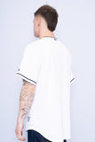 Polera Print blanco majestic Talla M 3