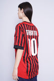 Polera Print rojo/negro adidas Talla M 3