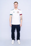 Polera Print blanco ADIDAS Talla XL 4