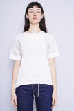 Polera Print gris/crema nike Talla S 1
