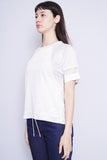 Polera Print gris/crema nike Talla S 2