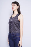Polera Print multicolor nike Talla L 2