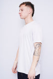 Polera Print gris ADIDAS Talla L 2