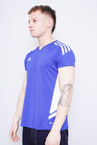 Polera Print azul ADIDAS Talla M 2