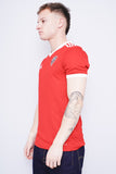 Polera Print rojo ADIDAS Talla S 2