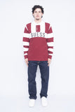 Polera Print bicolor guess original Talla M 4
