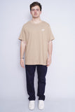 Polera Print beige the nike tee Talla XL 4