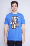 Polera Print celeste the nike tee Talla M 1