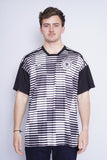 Polera Print bicolor ADIDAS Talla XL 1
