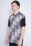 Polera Print bicolor ADIDAS Talla XL 2