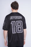 Polera Print negro nike nfl Talla L 3