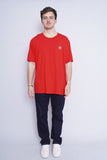 Polera Print rojo ADIDAS Talla XL 4