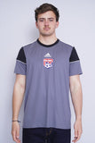 Polera Print gris ADIDAS Talla L 1