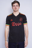 Polera Print negro ADIDAS Talla M 1