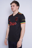 Polera Print negro ADIDAS Talla M 2