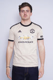 Polera Print beige ADIDAS Talla S 1