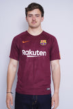 Polera Print burdeo nike Talla S 1