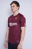 Polera Print burdeo nike Talla S 2