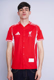 Polera Print rojo ADIDAS Talla M 1