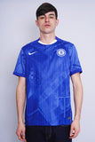 Polera Print azul nike Talla L 1