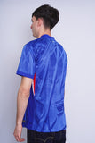 Polera Print azul nike Talla L 3