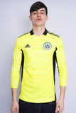 Polera Print amarillo ADIDAS Talla S 1
