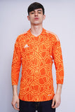 Polera Print naranjo ADIDAS Talla M 1