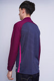 Polera Print bicolor nike Talla L 3