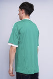 Polera Print verde ADIDAS Talla L 3