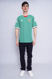 Polera Print verde ADIDAS Talla L 4