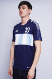 Polera Print multicolor ADIDAS Talla M 2