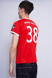 Polera Print rojo ADIDAS Talla L 3