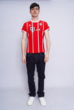 Polera Print rojo ADIDAS Talla L 4