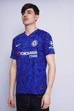 Polera Print azul nike Talla M 2