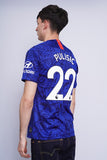 Polera Print azul nike Talla M 3