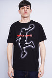 Polera Print negro and1 Talla XL 1