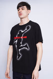 Polera Print negro and1 Talla XL 2