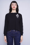 Polera Print negro ADIDAS Talla L 1