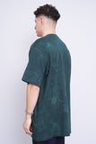 Polera Print verde ADIDAS Talla XL 3