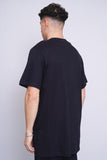 Polera Print negro the nike tee Talla L 3