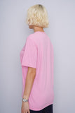 Polera Print rosado ADIDAS Talla TU 3