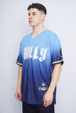 Polera Print bicolor nike Talla M 2