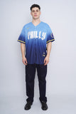 Polera Print bicolor nike Talla M 4
