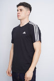 Polera Print negro ADIDAS Talla M 2