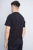 Polera Print negro ADIDAS Talla M 3