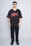 Polera Print negro chase authentic Talla XL 4