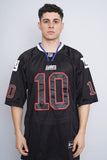 Polera Print negro reebok nfl Talla 54 1