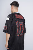 Polera Print negro reebok nfl Talla 54 3