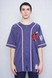 Polera Print azul moonlight graham Talla M 1