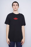 Polera Print negro Jordan Air Talla L 1